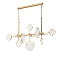 Loft Industry Modern - Lens Square Mountain Chandelier